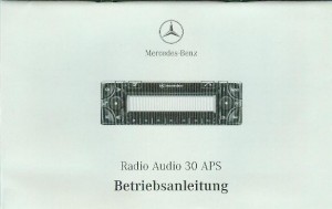 Mercedes navigation aps 30 bedienungsanleitung #7