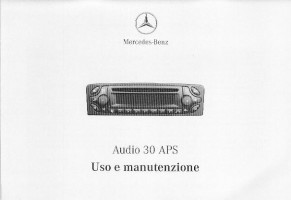 Mercedes benz audio 30 aps bedienungsanleitung #2